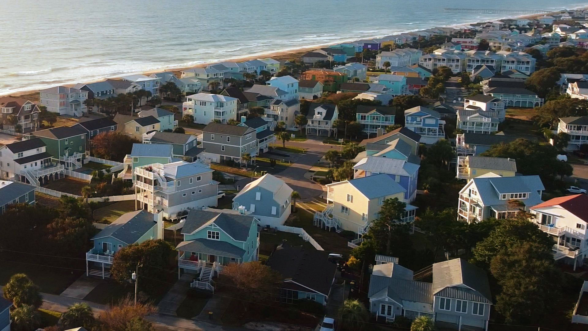 Coastal home built by Airlie Homes in Carolina Beach, NC